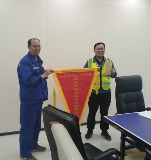 山東創(chuàng)源新材料項目部喜獲業(yè)主嘉獎