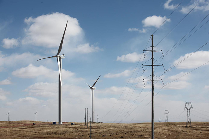 鞍鋼鲅魚(yú)圈風(fēng)力發(fā)電項(xiàng)目